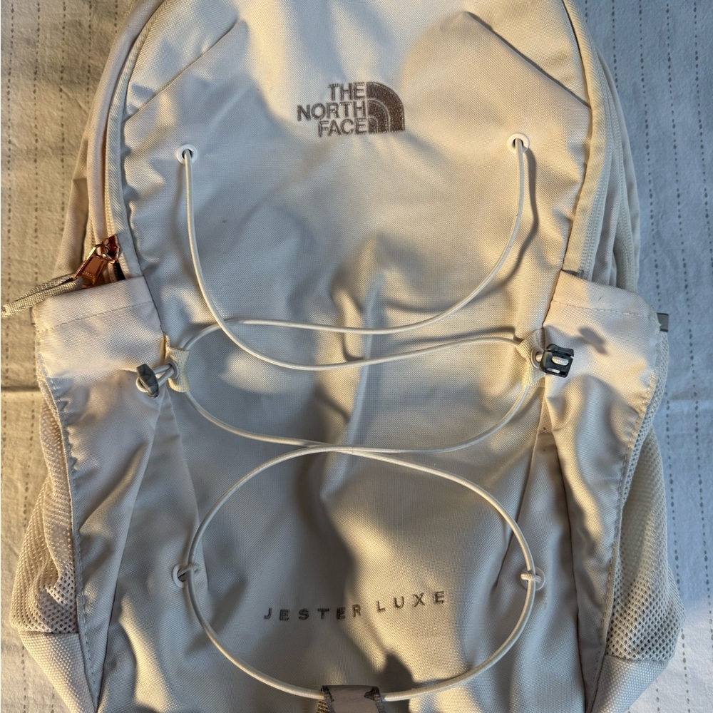 The North Face Jester Luxe Beige Backpack